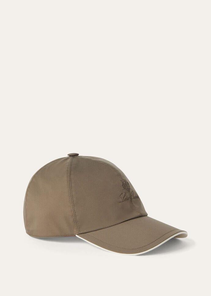 Loro Piana Dark Beige Baseball Cap