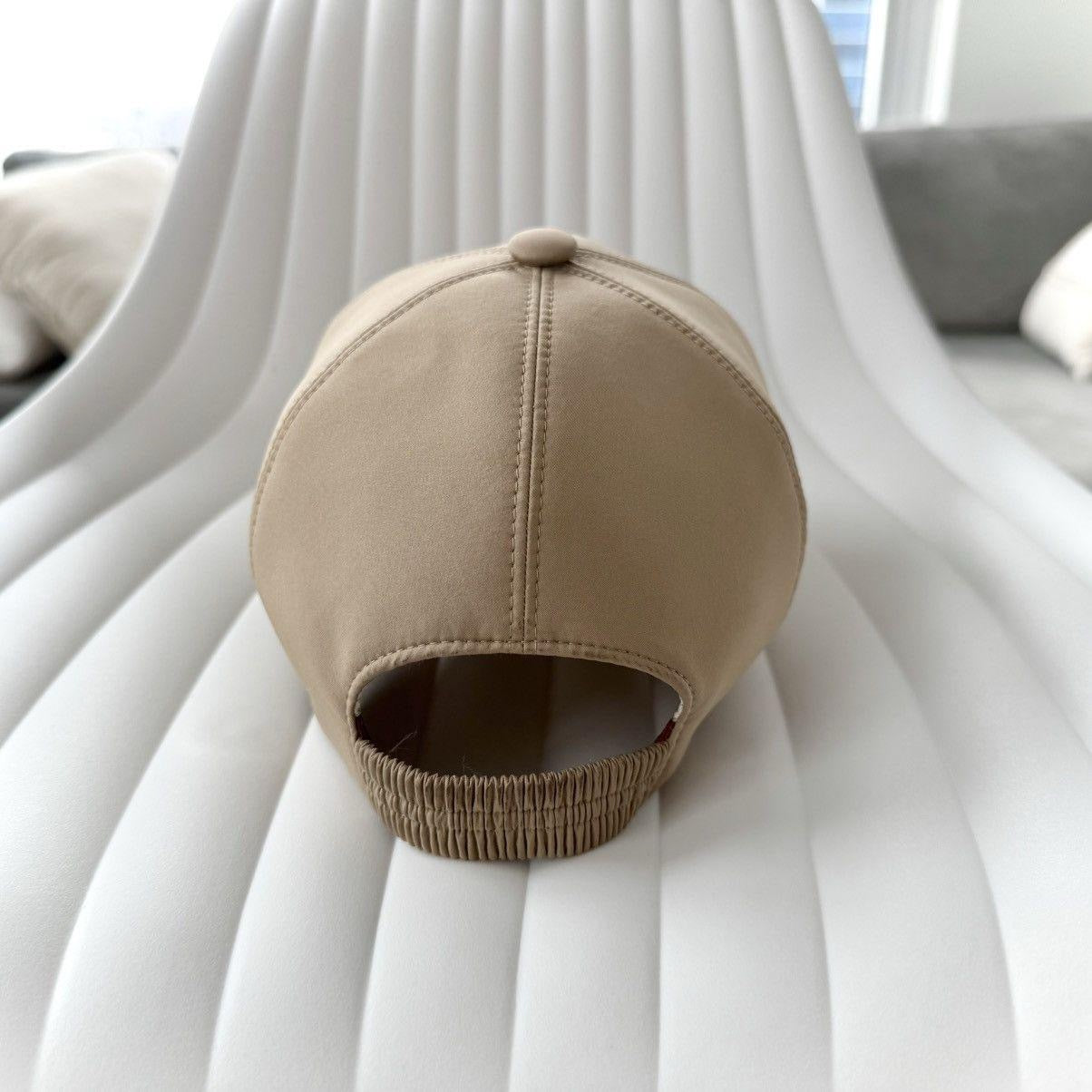 Loro Piana Beige Baseball Cap