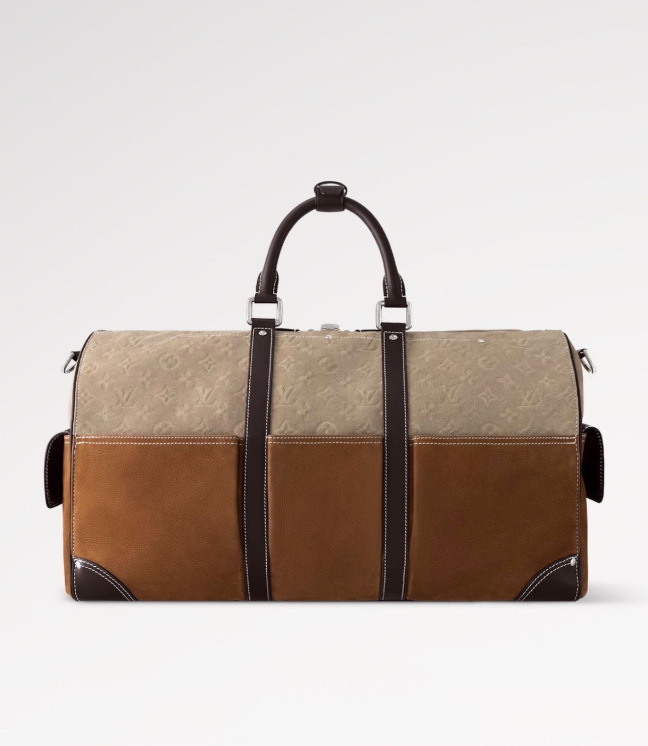 Louis Vuitton Keepall Bandoulière Travel Bag – Brown Beige