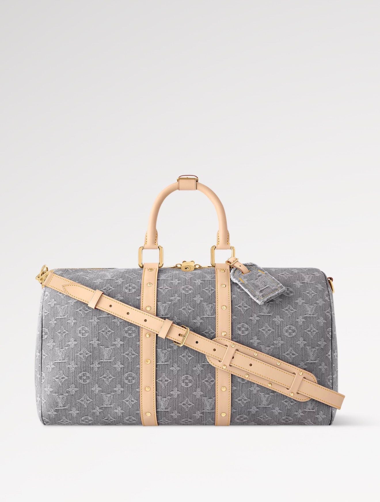Louis Vuitton Keepall Bandoulière Travel Bag – Cloudy Gray