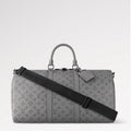 Louis Vuitton Keepall Bandoulière Travel Bag – Anthracite Grey