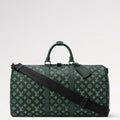 Louis Vuitton Keepall Bandoulière Travel Bag – Dark Green