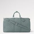 Louis Vuitton Keepall Bandoulière Travel Bag – Light Green