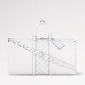 Louis Vuitton Keepall Bandoulière Travel Bag – White