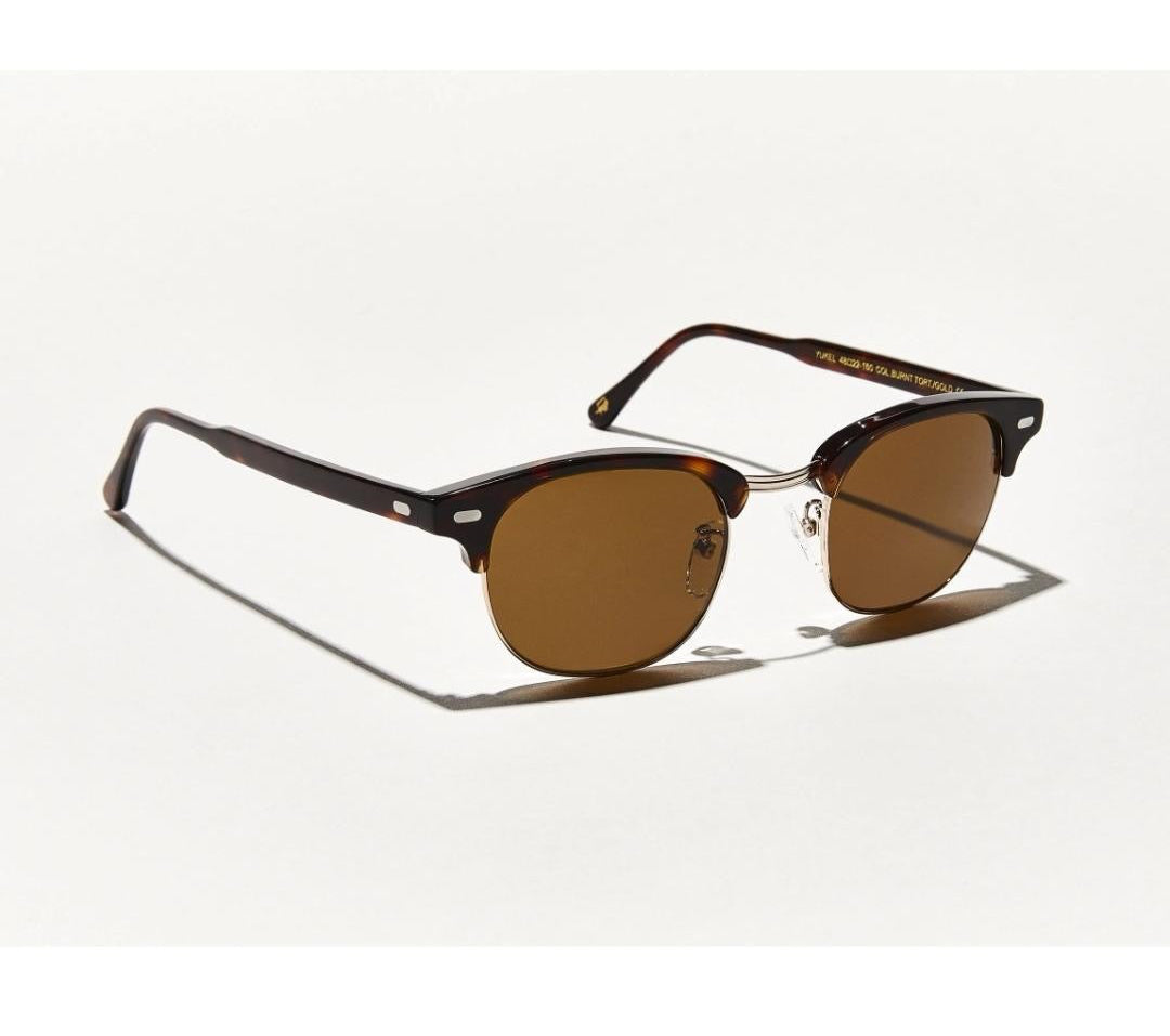 Moscot Yukel Sun Sunglasses – Gold / Brown