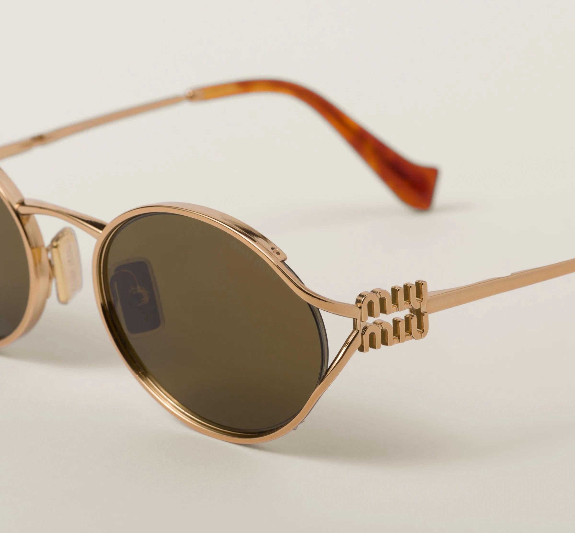 Miu Miu Logo Sunglasses – Lead Lenses