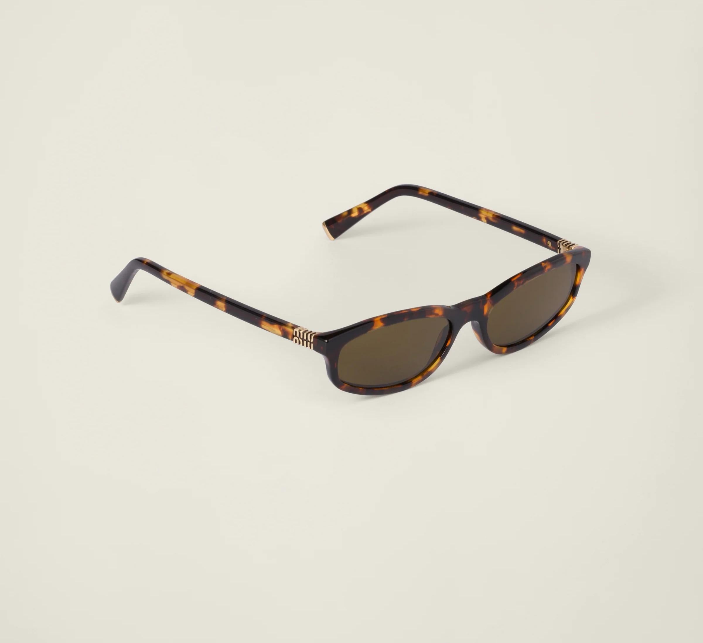 Miu Miu Regard Sunglasses – Brown