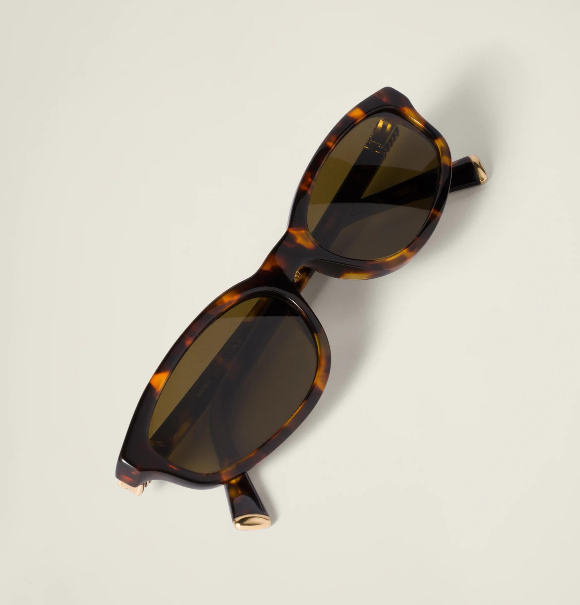 Miu Miu Regard Sunglasses – Brown