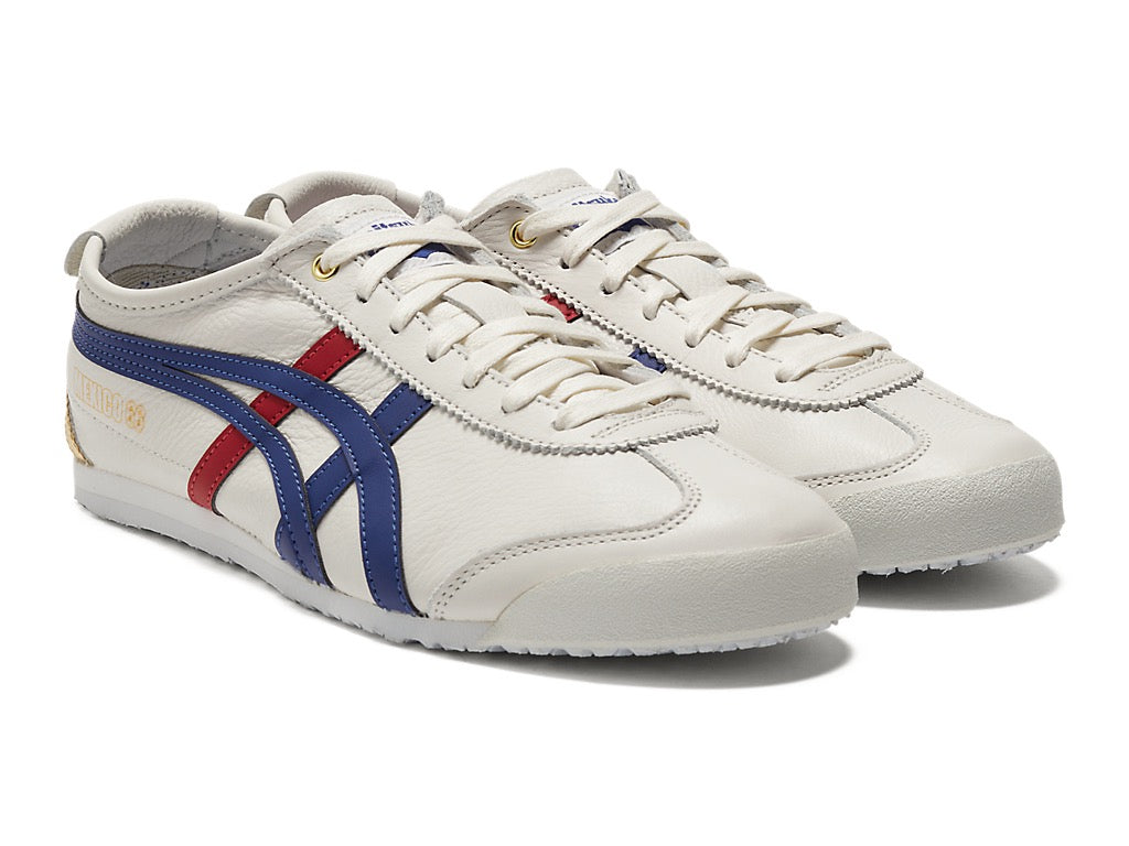 ONITSUKA TIGER Mexico 66 Sneakers – Blue & White Classic Shoes
