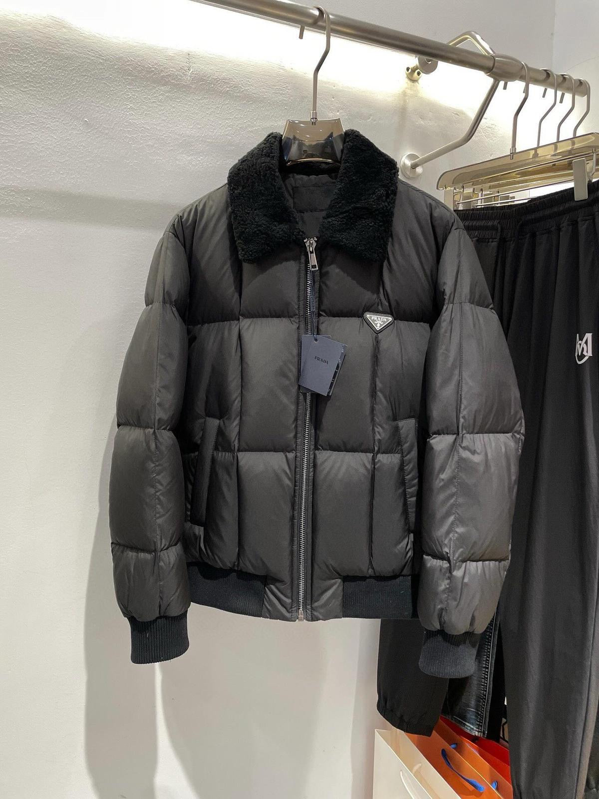 Prada Men’s Puff Jacket – Black