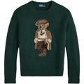 Polo Ralph Lauren Women’s Polo Bear Wool Cashmere Sweater – Green