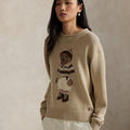 Polo Ralph Lauren Women’s Polo Bear Rollneck Jumper – Beige