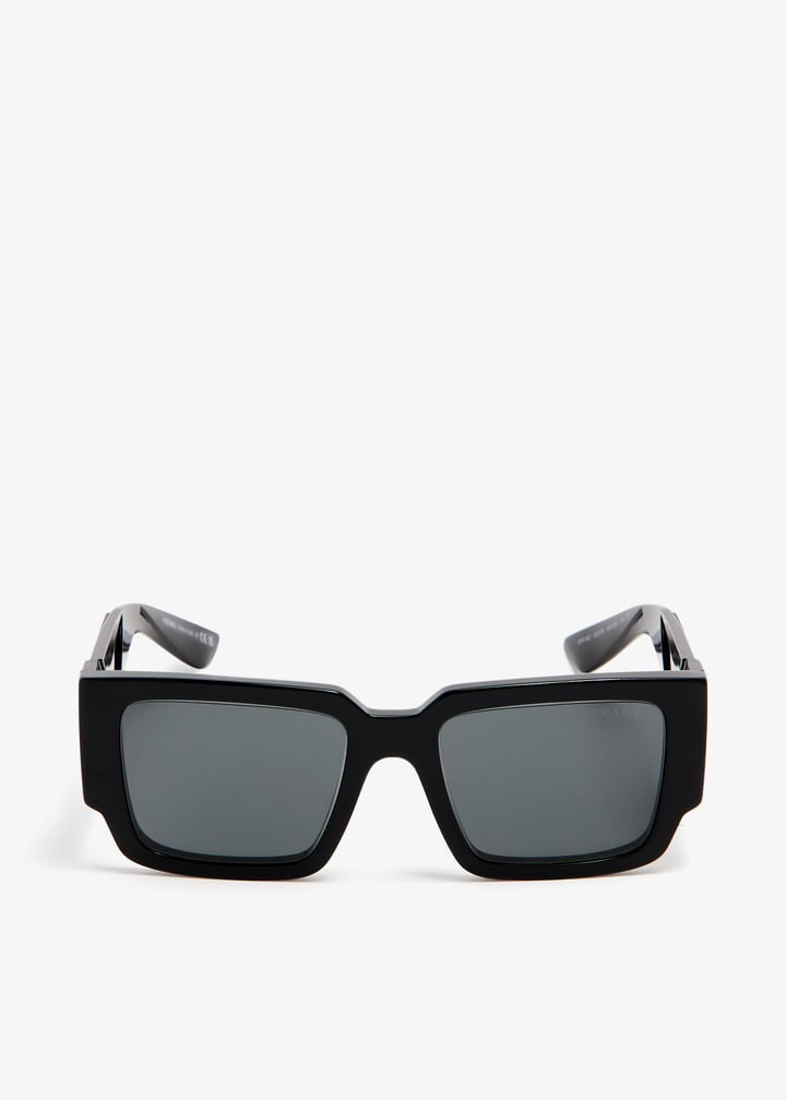 Prada Symbole Sunglasses – Black Acetate