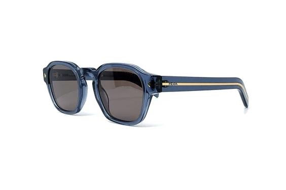 Prada Transparent Ocean Sunglasses – Blue Lenses