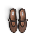 ALAIA BALLET FLATS Brown