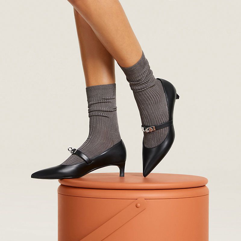 HERMES Kiara 40 pump - Black