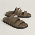 HERMES Jackson Sandal- Etoupe
