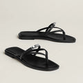 HERMES MISS SANDALS-Black
