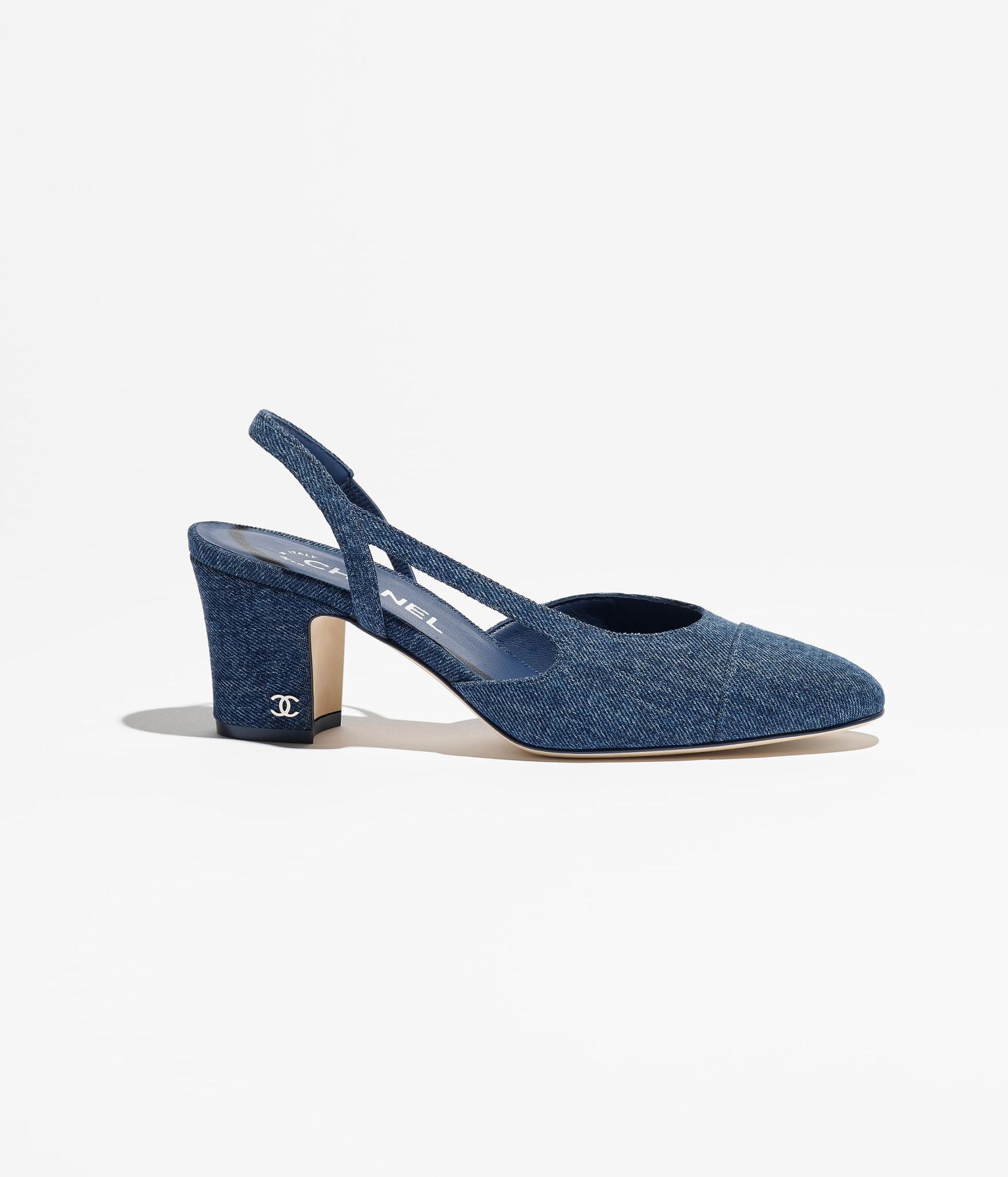 CHANEL Slingback - Blue