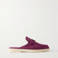 LORO PIANA Babouche charm Walk-wine red