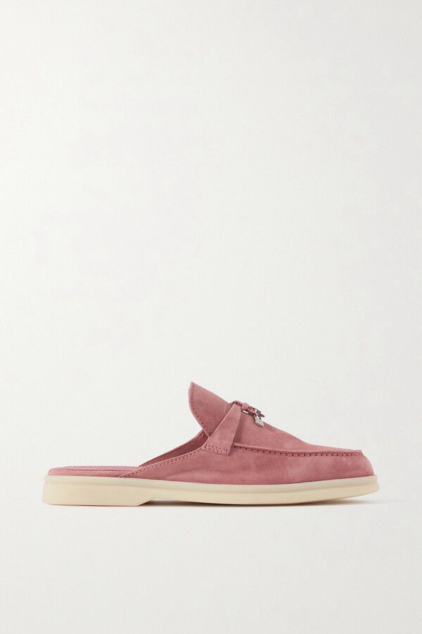 LORO PIANA Babouche charm Walk Pink