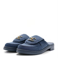 CHANEL Mules - Denim Blue