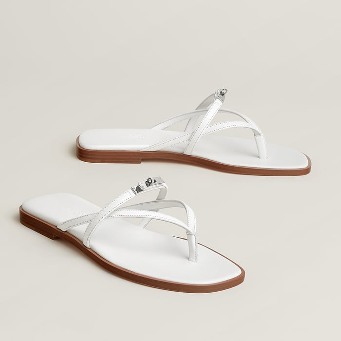 HERMES MISS SANDALS- White