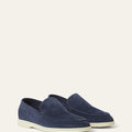 LORO PIANA Summer walk loafer- Navy Blue