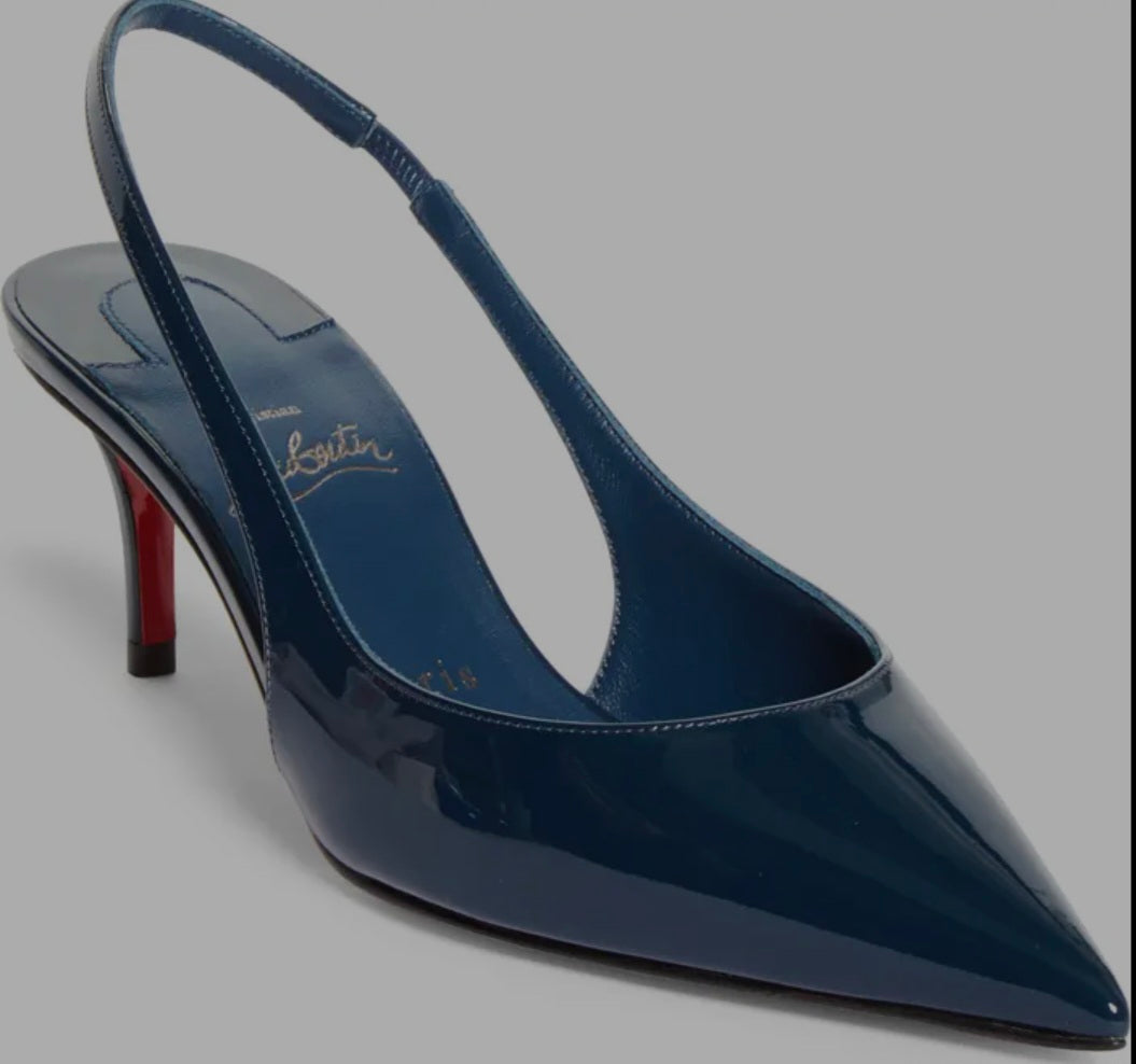 Christian Louboutin Z pointed Toe -Blue