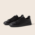 ZEGNA Triple stitch- Black
