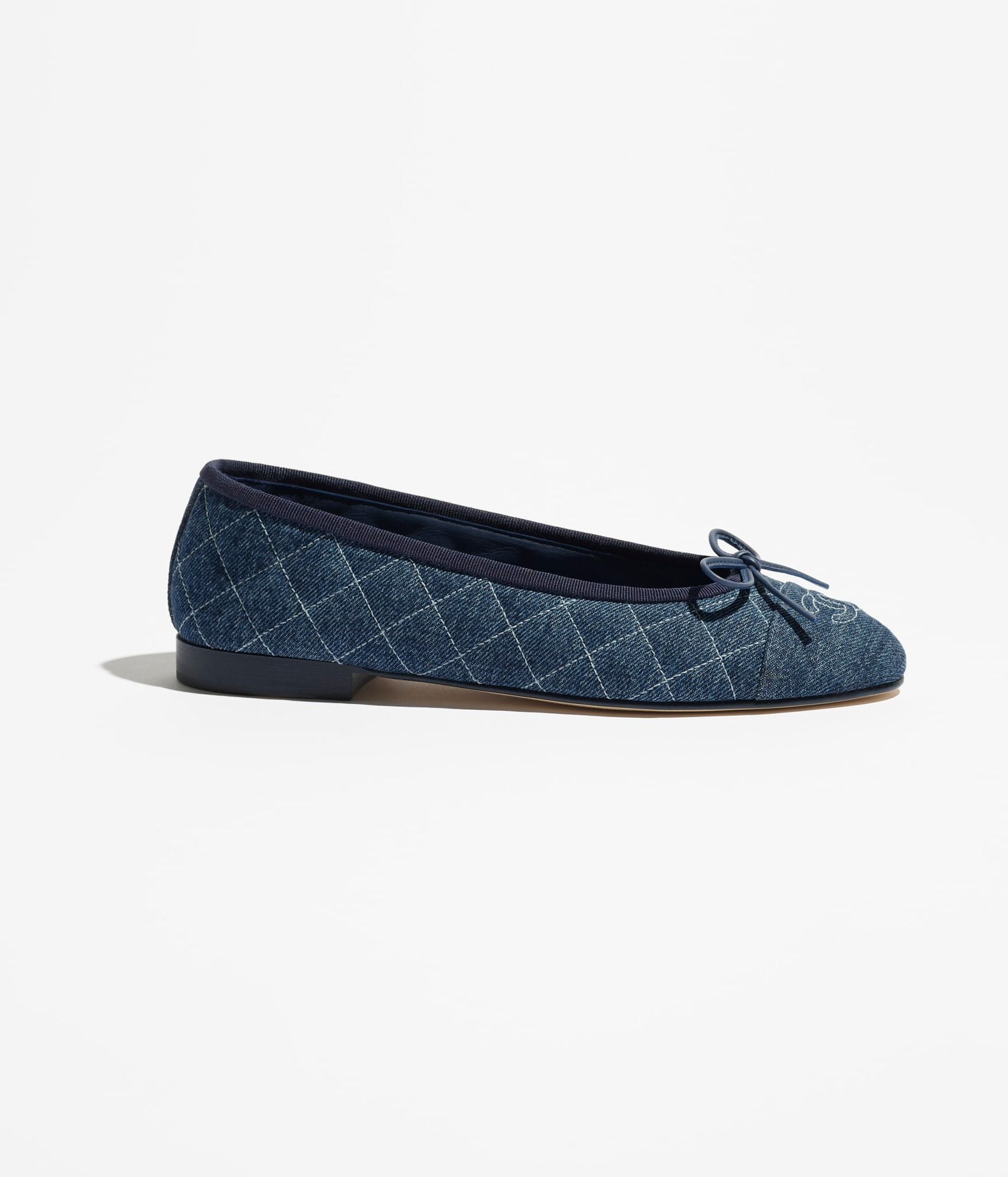 CHANEL BALLET FLATS- Blue