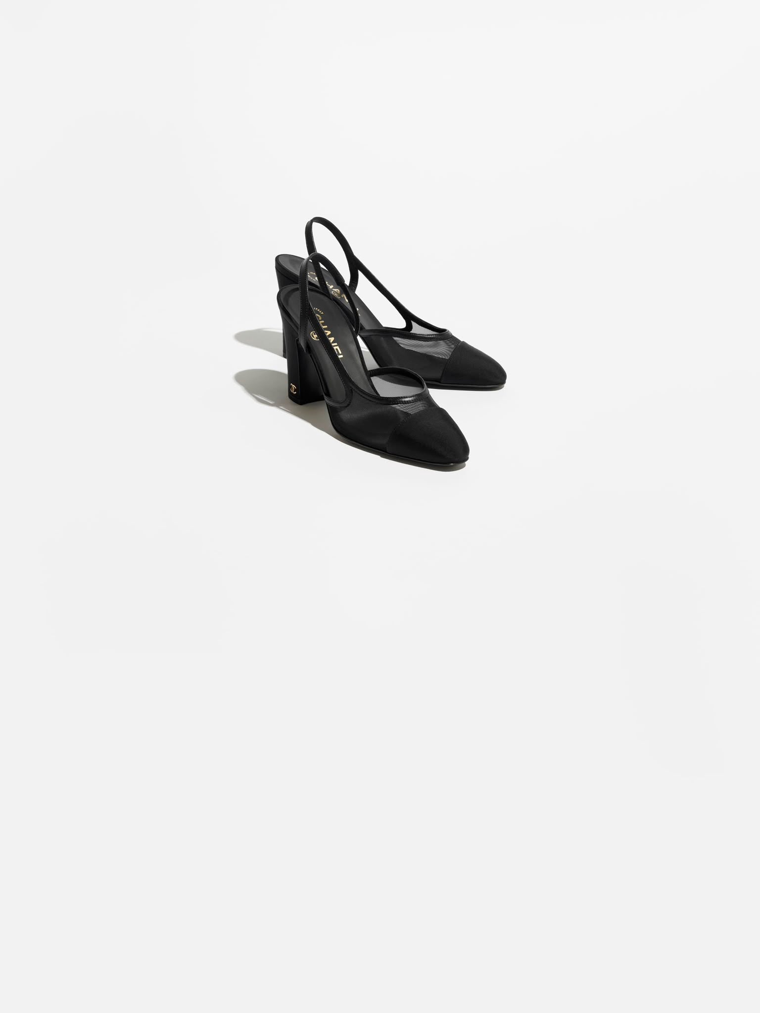 CHANEL Slingback-Black