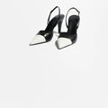 CHANEL Slingback black & white