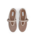 ALAIA BALLET FLATS Beige