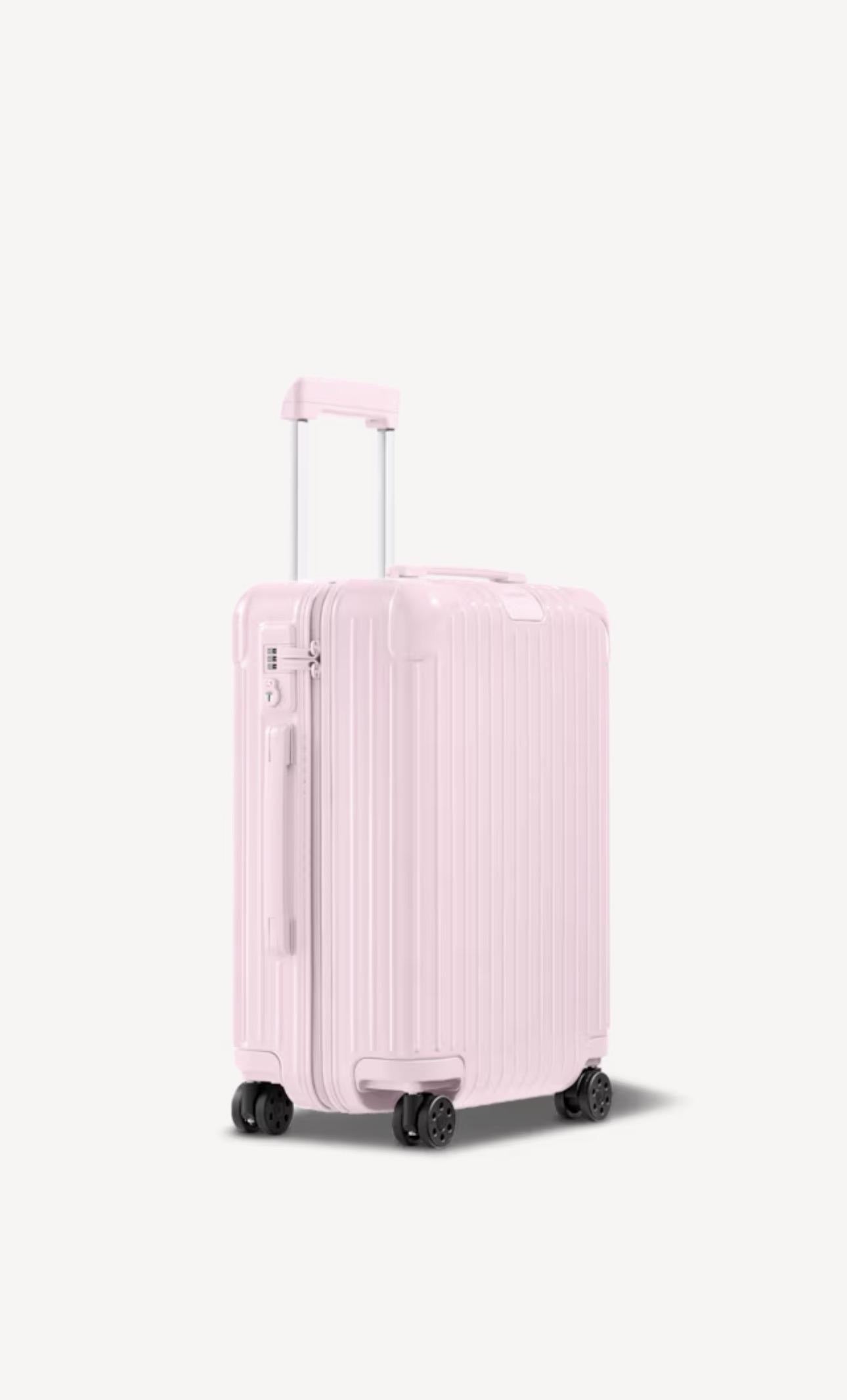 RIMOWA Essential Cabin Travel Bag – Gloss Ballerina Pink