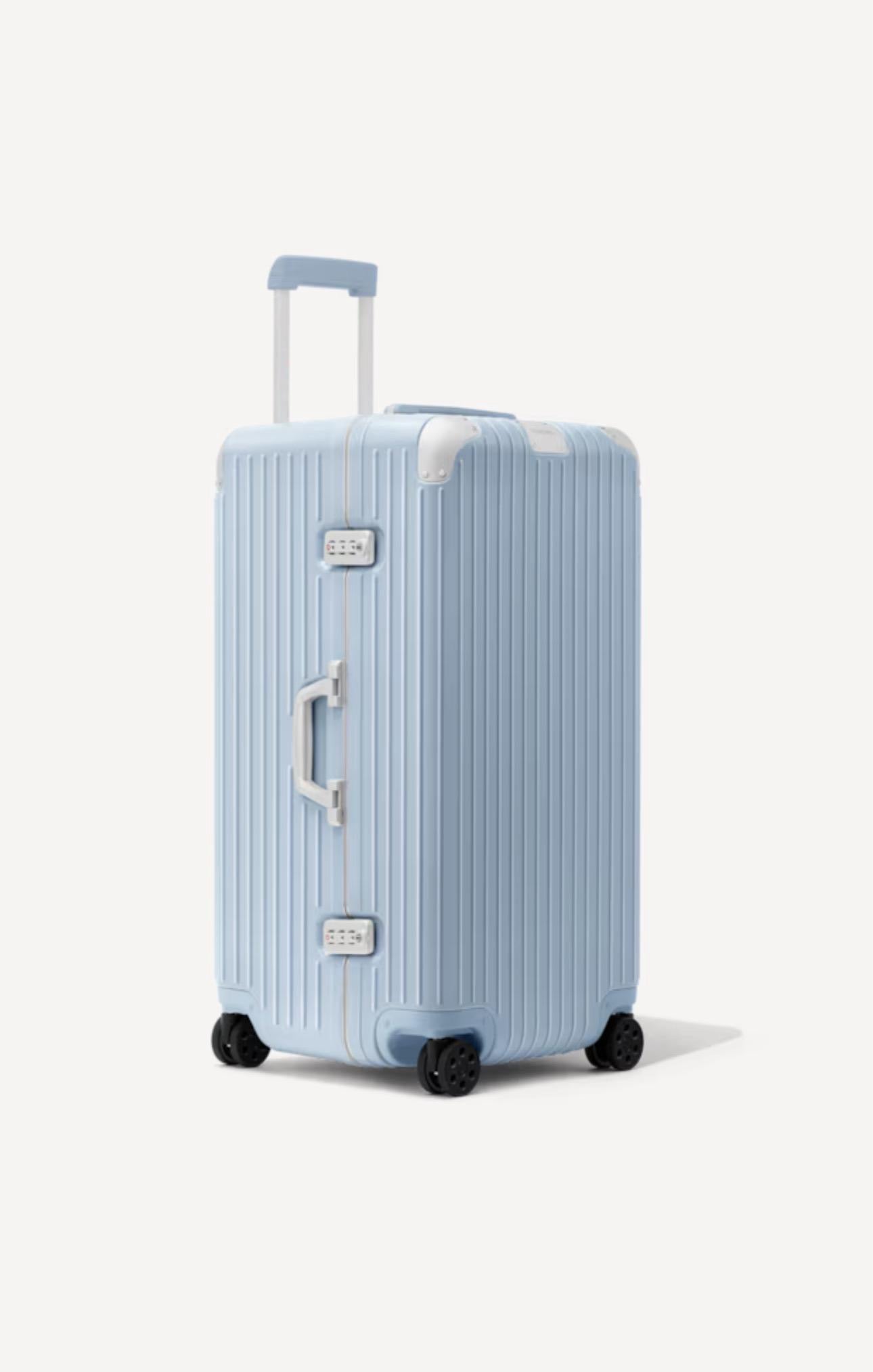 RIMOWA Hybrid Trunk Plus Travel Bag – Gloss Sky Blue