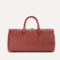 Goyard Boston 50 Travel Bag – Red Luxury Weekender